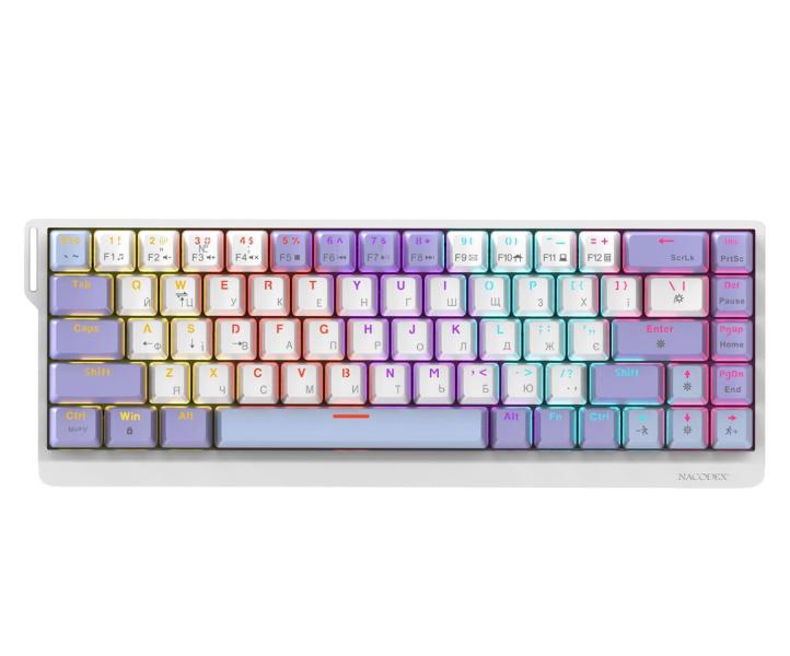 Клавіатура Ajazz NK68 V2 Red Switch (NK68-V2-R-PWB)