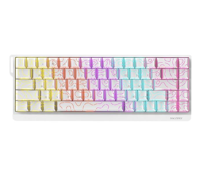 Клавіатура Ajazz NK68 V2 Red Switch (NK68-V2-R-S-W)