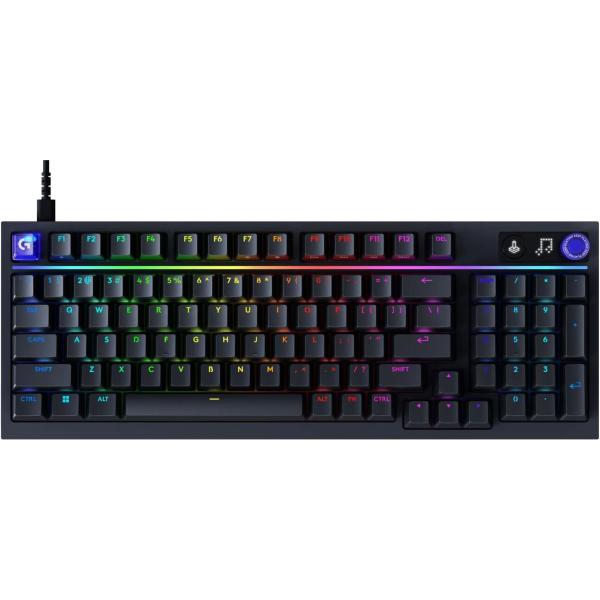 Клавіатура Logitech G316 X 98 Tactile Wired Gaming Keyboard UKR Black (920-014205) U1
