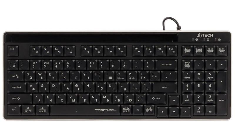 Клавіатура A4Tech Fstyler FX70 USB Black (FX70 (Black))