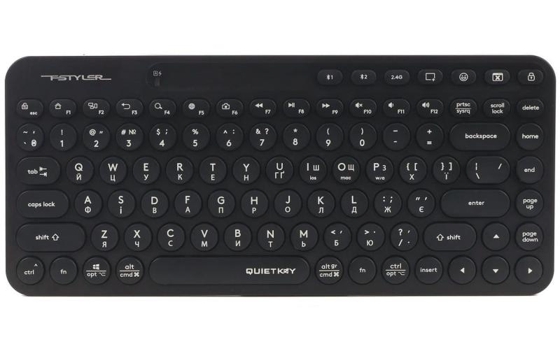 Клавіатура A4Tech Fstyler FBK36С AS Black (FBK36C AS (Black))