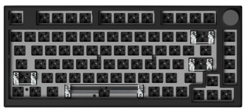 Клавіатура FL ESPORTS DIY-barebone MK750 Black Three-Mode (MK750-7980)