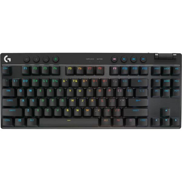 Клавіатура Logitech G PRO X TKL Lightspeed Gaming Black (920-012136)