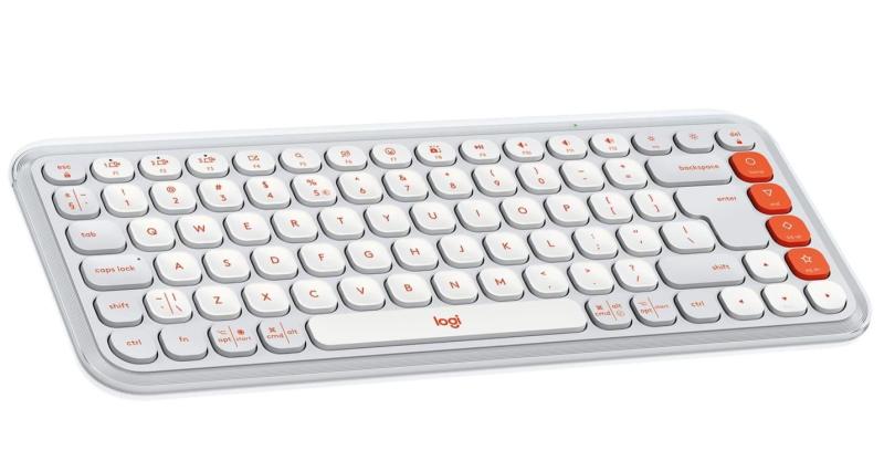 Клавіатура Logitech Pop Icon Keys Off-White (920-013072)