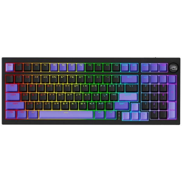 Клавіатура Proove Gaming Slicker Pro (Ukraine Layout) Black Purple (WKSLP0022416)