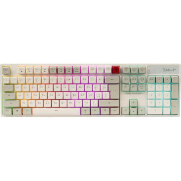 Клавіатура Bloody B230N USB White (B230N (White))