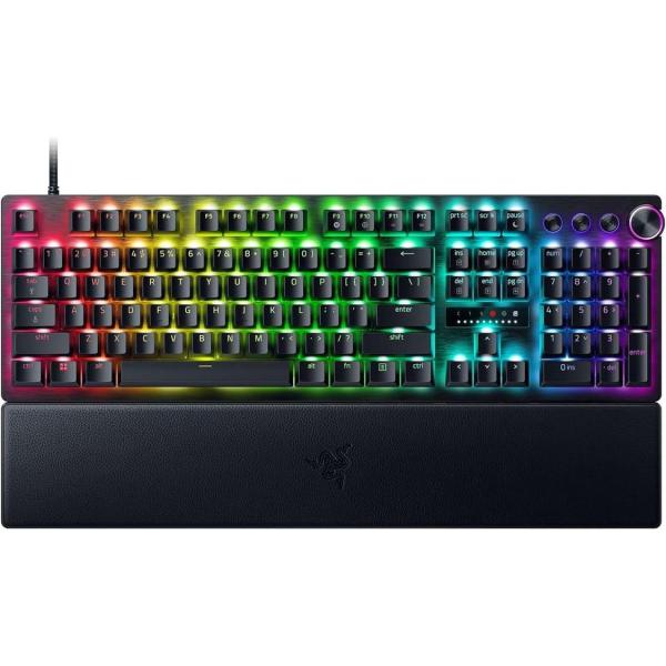 Клавіатура Razer Huntsman V3 Pro RGB 104key Analog Optical Switches GEN-2 ENG/UKR Black (RZ03-04970100-R3M1)