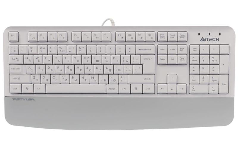 Клавіатура A4Tech Fstyler FK20 USB White (FK20 (White))