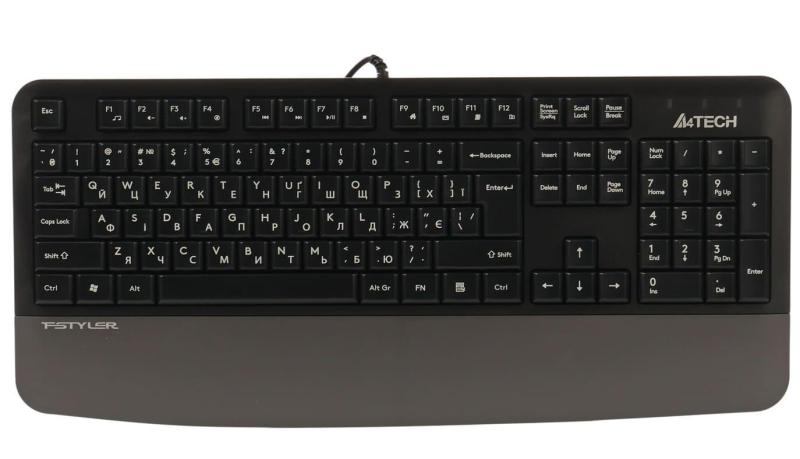 Клавіатура A4Tech Fstyler FK20 USB Grey (FK20 (Grey))