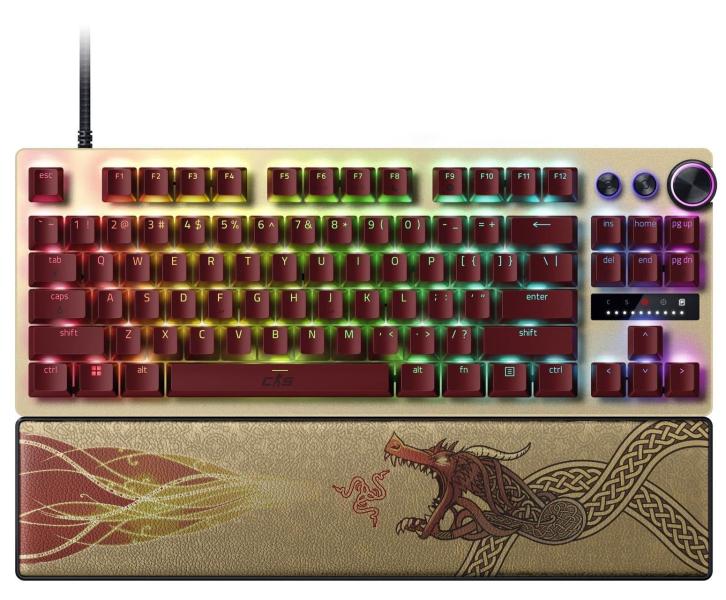 Клавіатура Razer Huntsman V3 Pro TKL RGB 84key Analog Optical Switches ENG Counter-Strike 2 Edition (RZ03-04982100-R3M1)