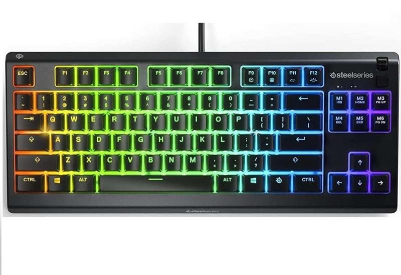 Клавіатура SteelSeries Apex 3 TKL RGB USB Black (64831)