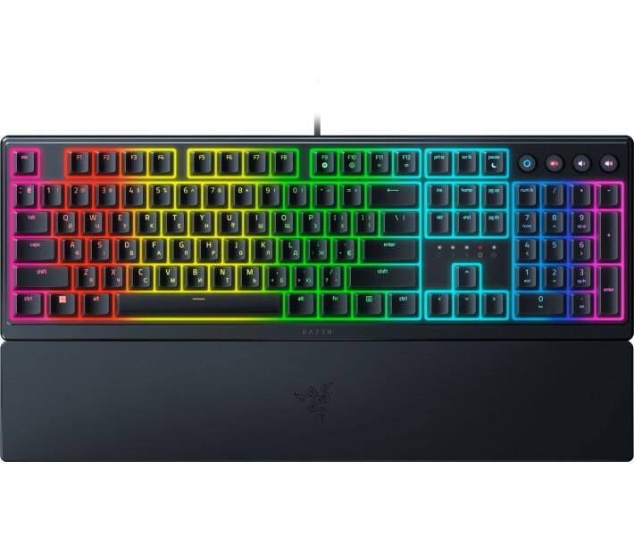 Клавіатура Razer Ornata V3 Mecha-membrane USB Black (RZ03-04462100-R371) U2