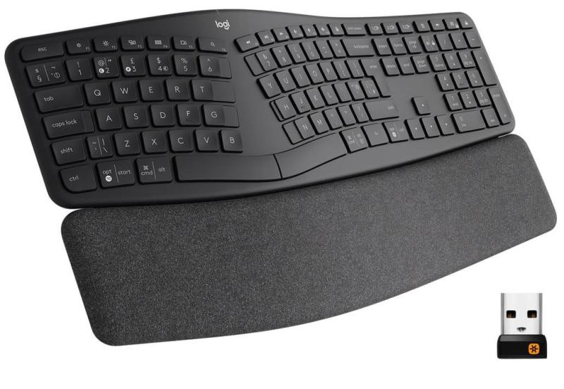 Клавіатура Logitech K860 ERGO Graphite (920-010108)
