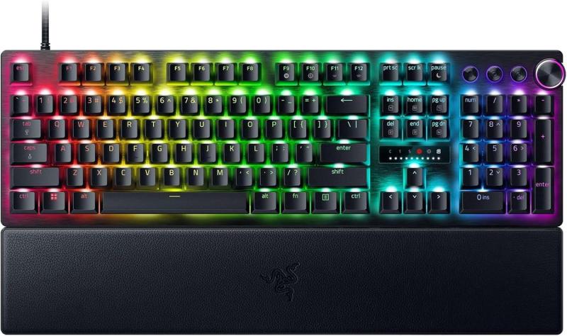 Клавіатура Razer Huntsman V3 Pro 8KHz 104key Analog Optical Switch Gen-2 USB-A EN RGB Black (RZ03-05530100-R3M1)