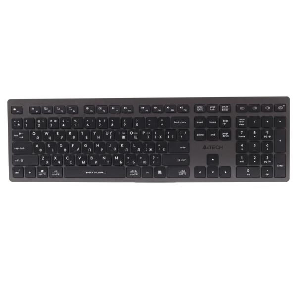 Клавіатура A4Tech Fstyler FBX50C Wireless Grey (FBX50C (Grey))