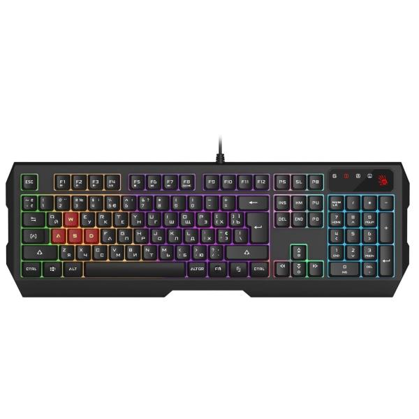 Клавіатура Bloody A4Tech B135N RGB USB Black (B135N (Black))