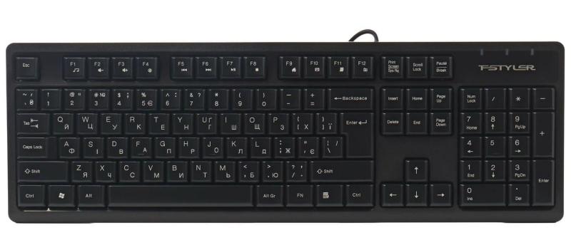 Клавіатура A4Tech Fstyler FK12 (Black) (FK12 (Black))