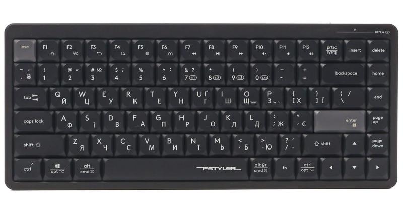 Клавіатура A4Tech Fstyler FBX53C Black (FBX53C (Black))