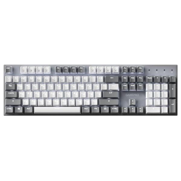 Клавіатура GamePro Genesis Metallic 100% Red switches (MK144G) U1
