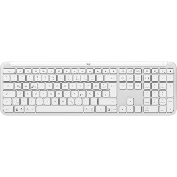 Клавіатура Logitech K950 Bluetooth/Wireless Off-White (920-012466)