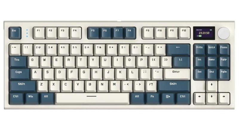 Клавіатура Attack Shark K86 RGB Linear Blue Whale Switches Wireless (AS-6972792471198-TM-UA) Timing Machine (G-000003580)