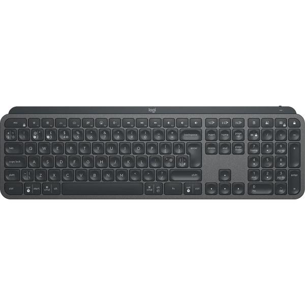 Клавіатура Logitech MX Keys Advanced For Business Wireless Illuminated Graphite (920-010251)