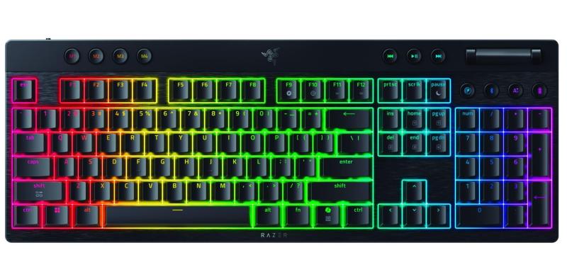 Клавіатура Razer BlackWidow V4 Low-Profile Green switch (RZ03-05270100-R3M1)