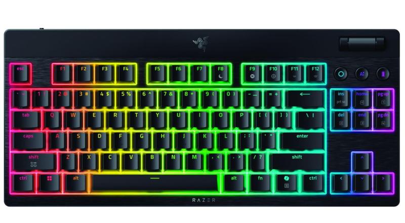 Клавіатура Razer BlackWidow V4 Low-Profile TKL Yellow switch (RZ03-05450100-R3M1)