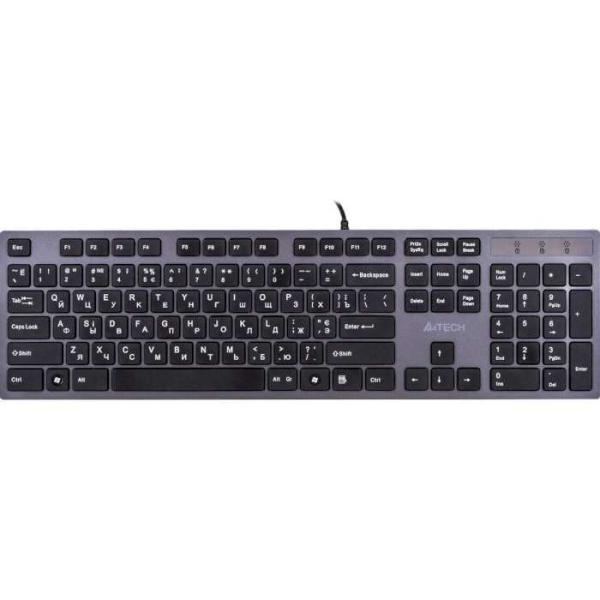 Клавіатура A4Tech KV-300H USB Grey/Black (KV-300H USB (Grey+Black))