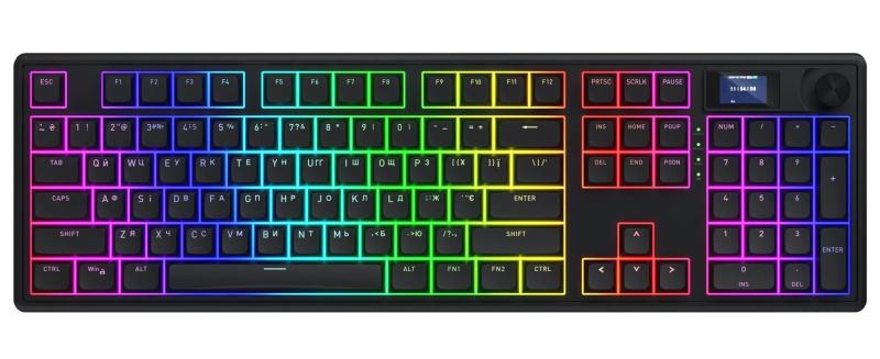 Клавіатура HATOR Skyfall 100 PRO Silent Switches Wireless Black (HTK4101UA)