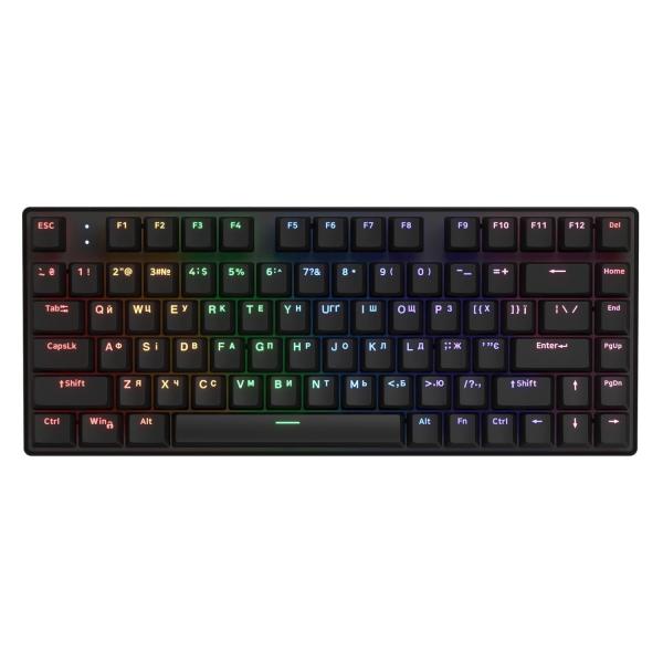Клавіатура HATOR Icefall Mecha 75 Wireless Rainbow Black (HTK275UA)