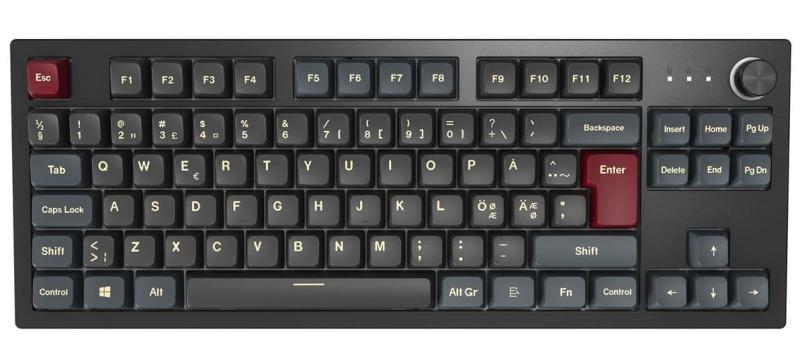 Клавіатура MONTECH MKey TKL Red Switch Darkness (MK87DR)