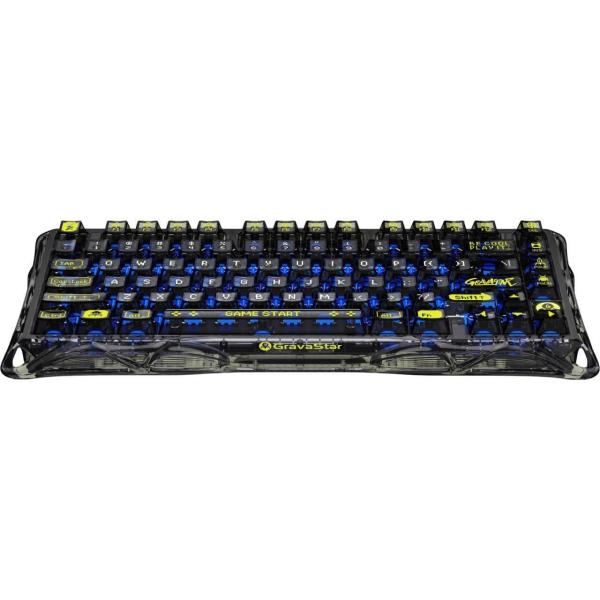 Клавіатура GravaStar Mercury K1 Lite TKL Black (GSK1LITE_XTAL_BLK)