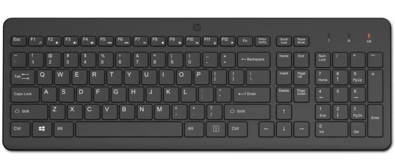 Клавіатура HP 220 Wireless EN/UK Black (805T2AA)