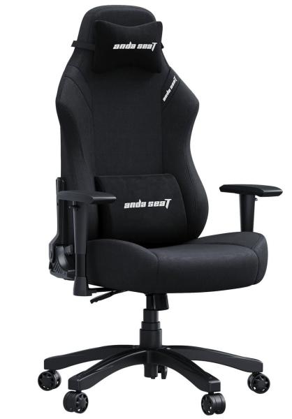 Ігрове крісло Anda Seat Luna Size L Black Fabric (AD18-44-B-F)