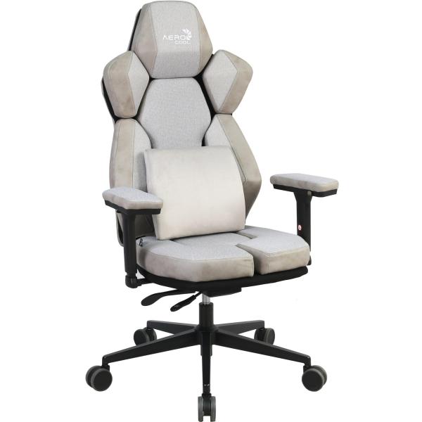 Ігрове крісло Aerocool XTAL Loft Air Light Grey (TEGC-2100104.41)