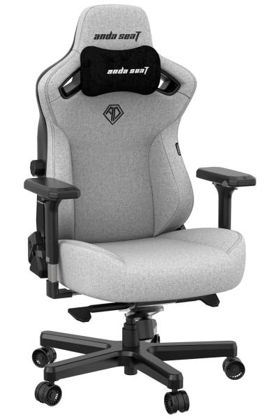 Ігрове крісло Anda Seat Kaiser 3 XL (AD12YDC-XL-01-G-PVF) Gray Fabric (AD12YDC-XL-01-G-PV/F)