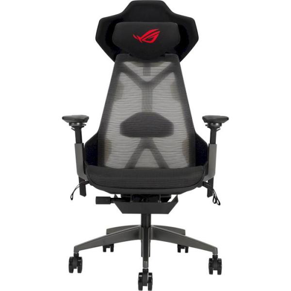 Ігрове крісло ASUS ROG Destrier Ergo (90GC0120-MSG010/90GC0120-MSG020) Black (90GC0120-MSG020)