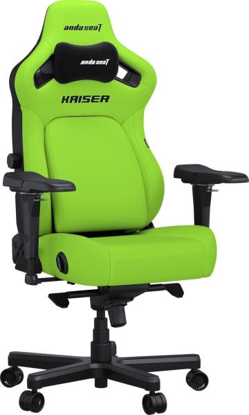Ігрове крісло Anda Seat Kaiser 4 Bright Green PVC Size XL (AD12YDDC-XLL-20-C-PV/C-01)