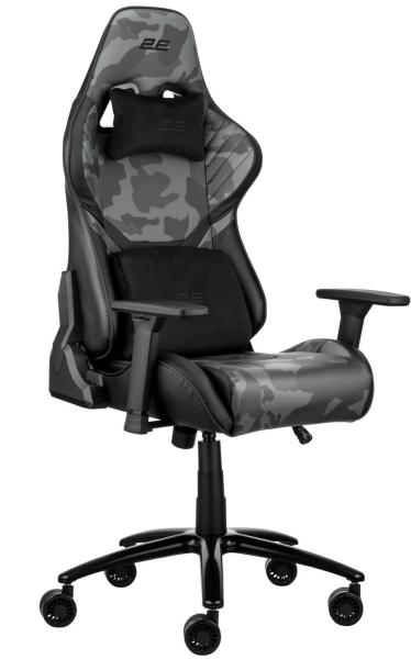 Ігрове крісло 2E GAMING HIBAGON II Black/Camo (2E-GC-HIB-BK)