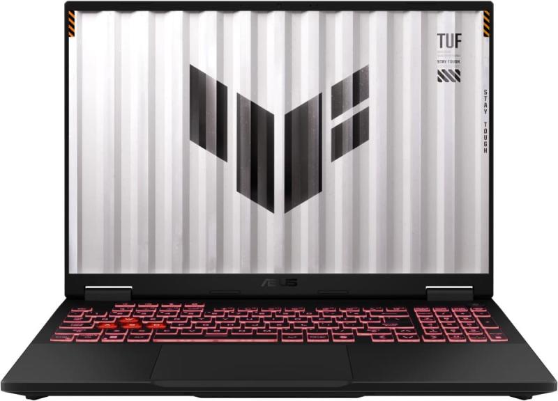 Ноутбук ASUS 16 TUF Gaming A16 FA608UMI-TU166 FHD IPS 144Hz/Ryzen 7 260/16GB/512 SSD/RTX 5060 8GB/DOS/Jaeger Gray (90NR0KV1-M00DU0)
