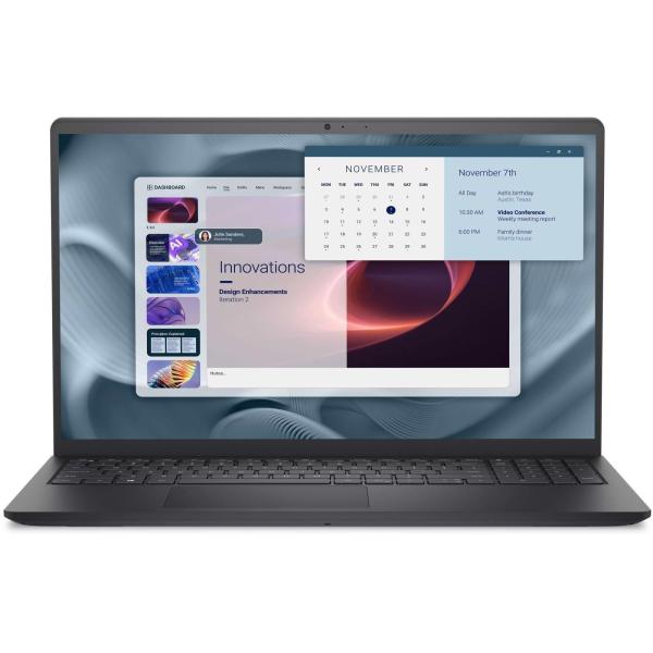 Ноутбук Dell 15.6 Pro 15 Essential PV15250 FHD IPS 120Hz/Intel i5-1334U/16GB/512SSD/Intel Graphics/DOS (PV15250_RPLU_005_P_FgrPr_UBU)