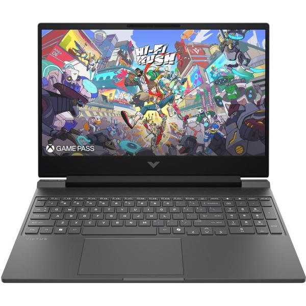 Ноутбук HP 15.6 Victus 15-fa2046ua FHD IPS/Intel i5-14450HX/24GB/512SSD/RTX 4050 6GB/DOS/Gray (C9RY3EA)