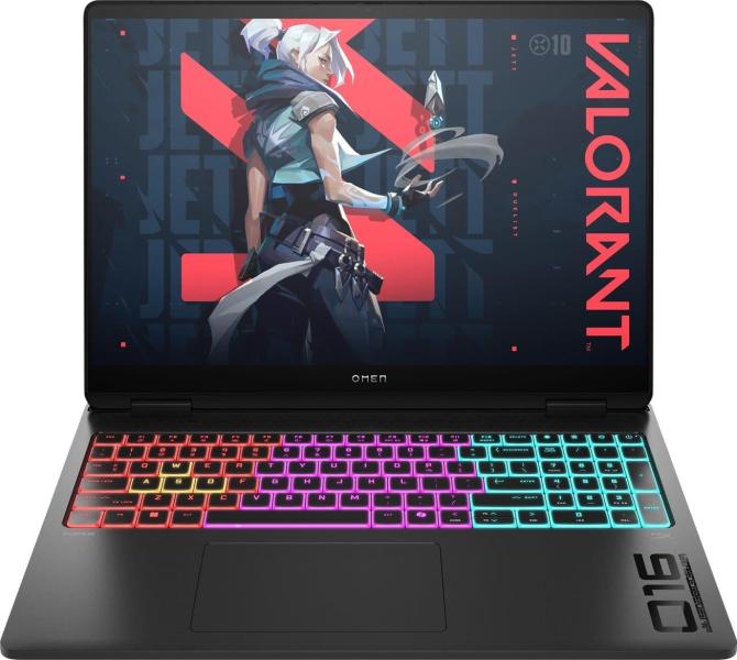 Ноутбук HP 16 Omen Max 16-ak0000 Gaming Full HD+ IPS 165Hz/Ryzen 7 AI 350/64GB/1TB/RTX 5070 Ti 12GB/W11H/Shadow Black (D60Y641) U1