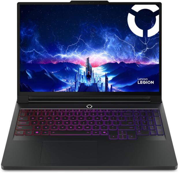 Ноутбук Lenovo 16 Legion Pro 7 16IAX10H WQXGA OLED 240Hz/Intel Core Ultra 9 275HX/16GB/1TB/RTX 5080/W11H/Eclipse Black (83F50012US 16GB)