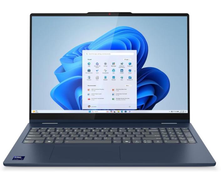 Ноутбук Lenovo 16 IdeaPad 5 2-in-1 16IAL10 Full HD+ IPS Touchscreen/Intel U7-255U/32GB/4TB/Intel Graphics/W11H/Cosmic Blue (83KS001324) U1