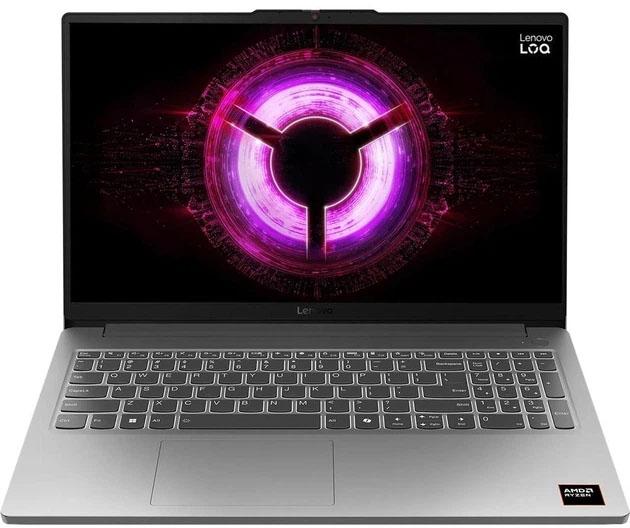 Ноутбук Lenovo 15.6 LOQ 15ARP10E FHD IPS/Ryzen 5 150/16GB/512SSD/RTX 3050 6GB/DOS/Luna Grey (83S000ECRA)