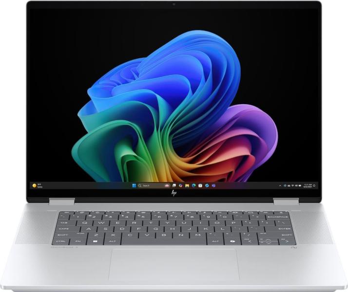 Ноутбук HP 16 OmniBook X Flip 16 16-AS0276NG 2.8K OLED Touch 120Hz/Intel Core Ultra 7 258V/32GB/1TB/Intel Arc Graphics 140V/W11H/Glacier Silver (C15ZZ