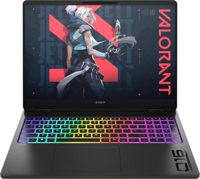 Ноутбук HP 16 OMEN MAX 16-ak0010ua 2.5K IPS/Ryzen AI 9 HX 375/32GB/1TB/RTX 5070 8GB/DOS/Black (C9RZ5EA)