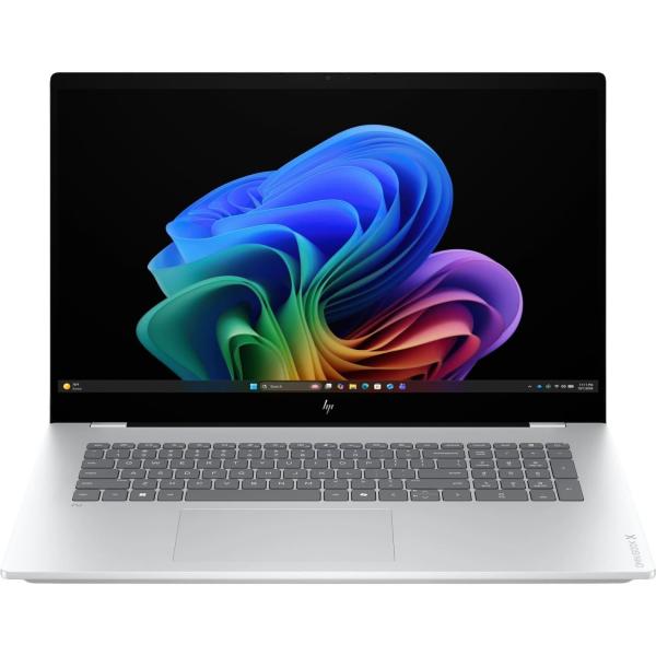 Ноутбук HP 17.3 OmniBook X 17-dd0000 FHD IPS Touchscreen/Intel Core Ultra 7 258V/32GB/1TB/Intel Arc Graphics/W11H/Glacier Silver (D4SE0U8) U1